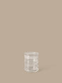 Contenitori impilabili Boya set da 2 · Ferm Living Clear with Bubbles