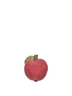 Colgador tallado a mano Apple de Ferm Living