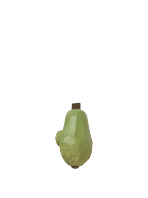 Colgador tallado a mano Pear de Ferm Living