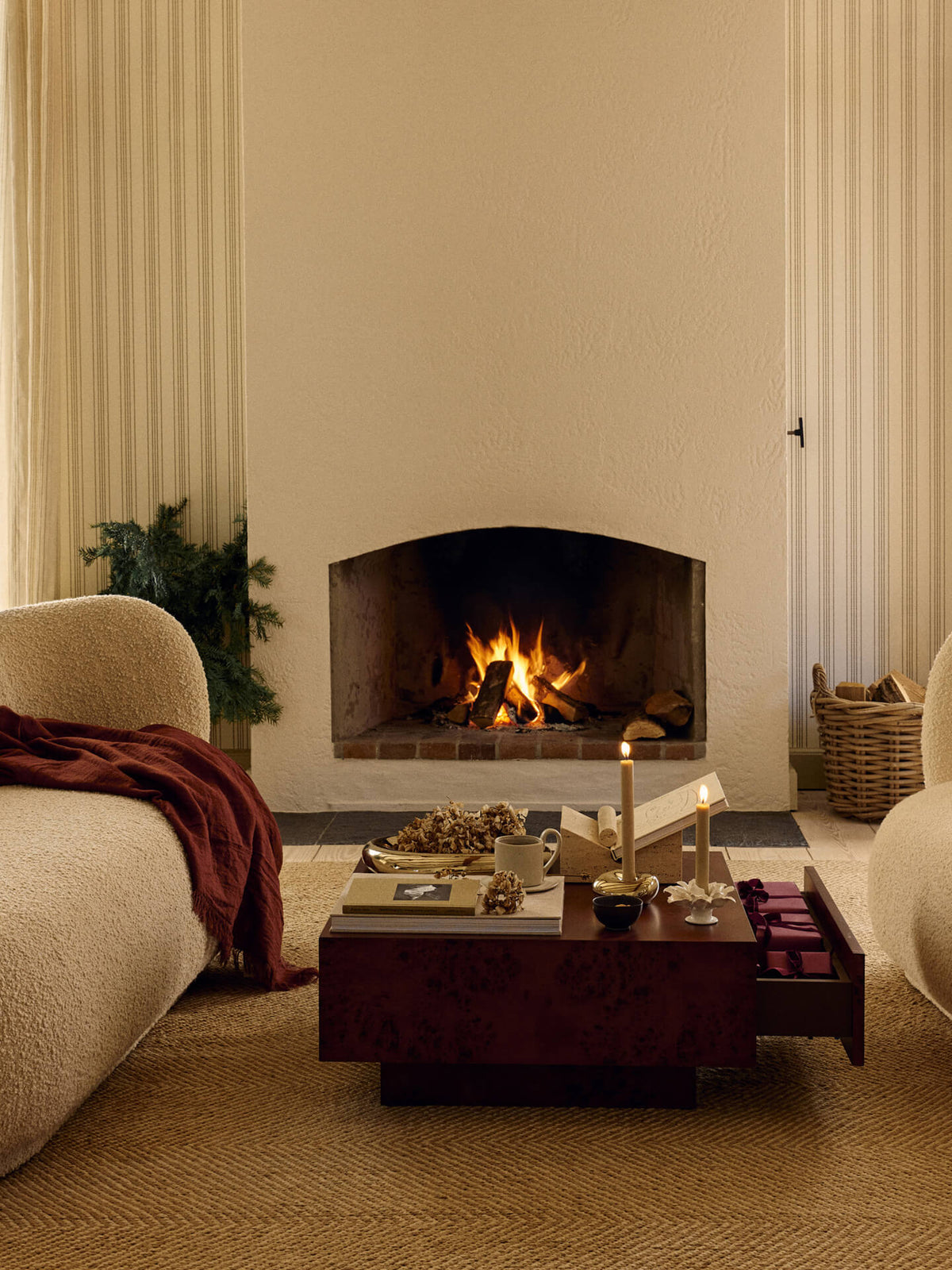 Portavelas Holly Leaf · Ferm Living · ambiente