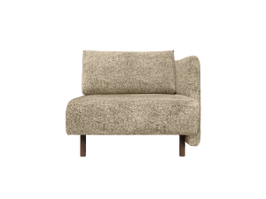 Módulo chaise longue derecho Dase de Ferm Living