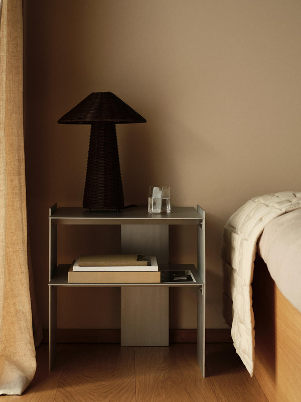 Mesa de apoio Lager alumínio · Ferm Living