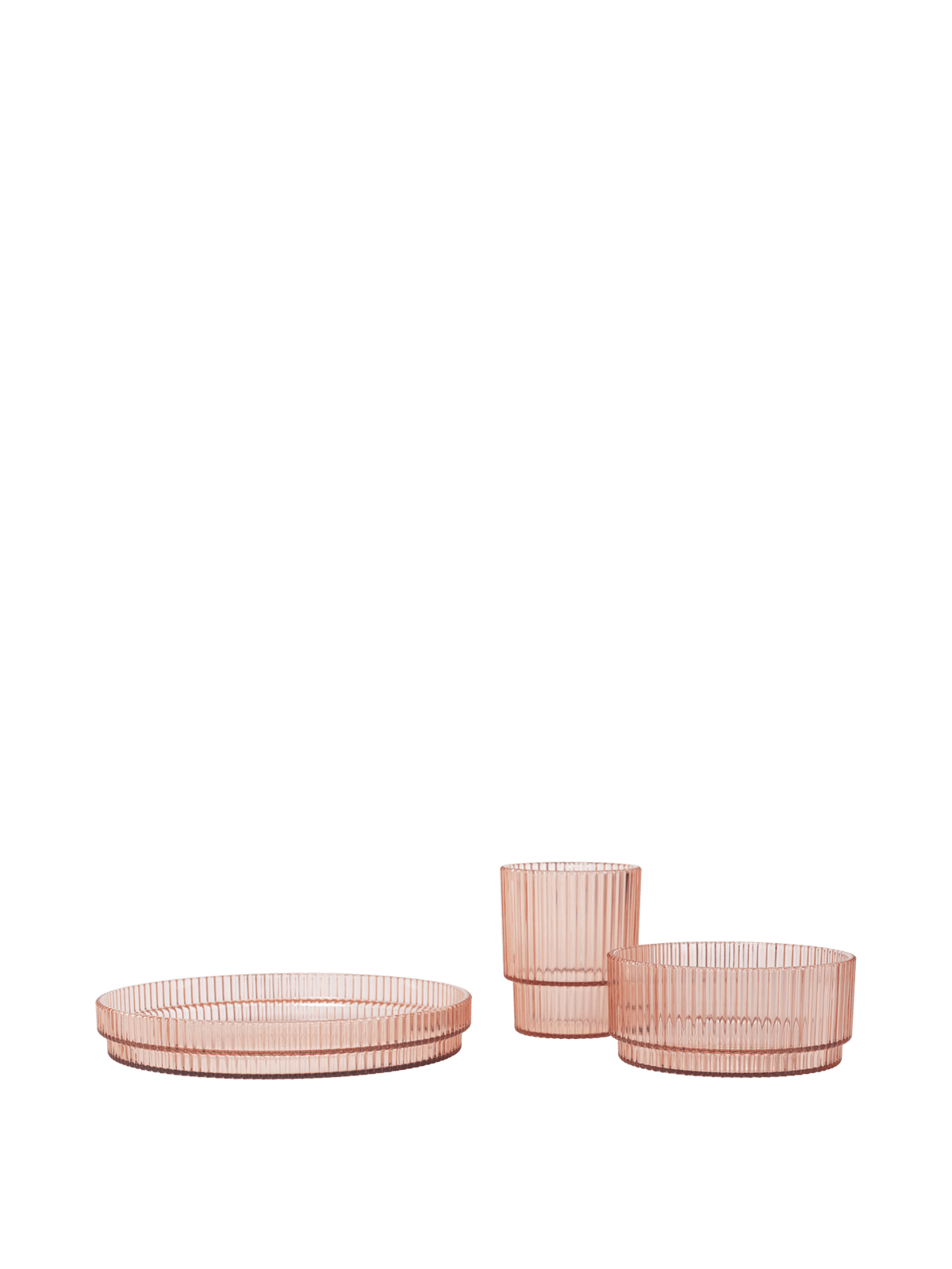Vajilla infantil Ripple de Ferm Living