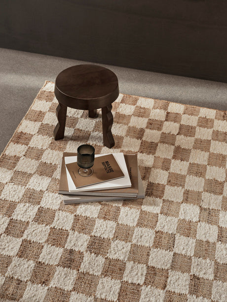 Alfombra de lana y yute Check de Ferm Living