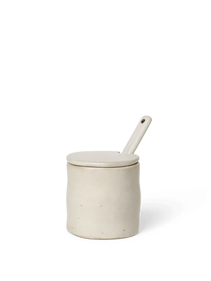 Tarro con cuchara Flow de Ferm Living
