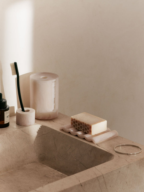 Bote para algodón Mist de Ferm Living
