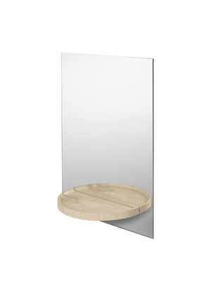 Espejo Symmetry travertino · Ferm Living · vista 3