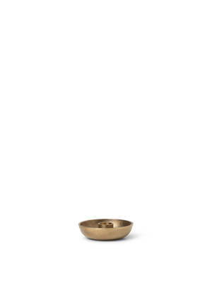 Portavelas Bowl · Ferm Living · Single · Brass