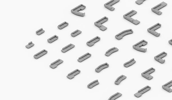 Sofá modular Endless