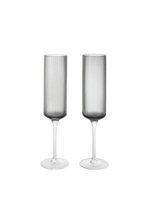 Copas de champán Ripple de Ferm Living