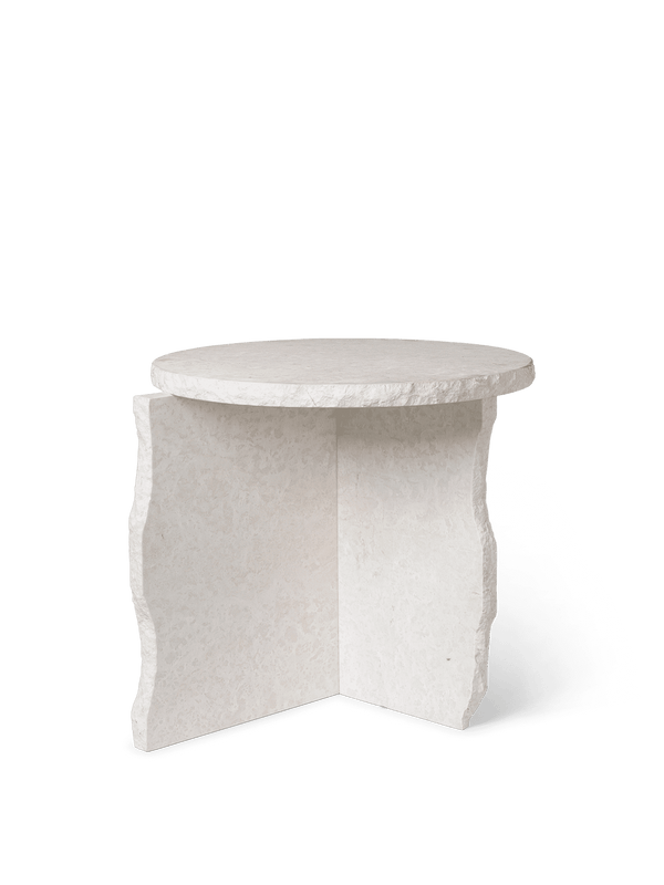 Mesa escultórica Mineral · Ferm Living