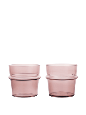 Vasos bajos Boya de Ferm Living