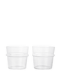Vasos bajos Boya de Ferm Living
