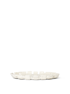 Fuente Plait blanco roto · Ferm Living · vista 2