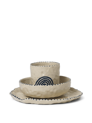 Set de cerámica infantil Naive de Ferm Living