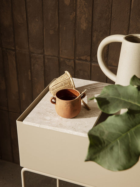 Bandeja para Plant Box mármol beige · Ferm Living