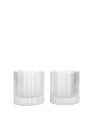 Vasos Ripple Tumbler de Ferm Living