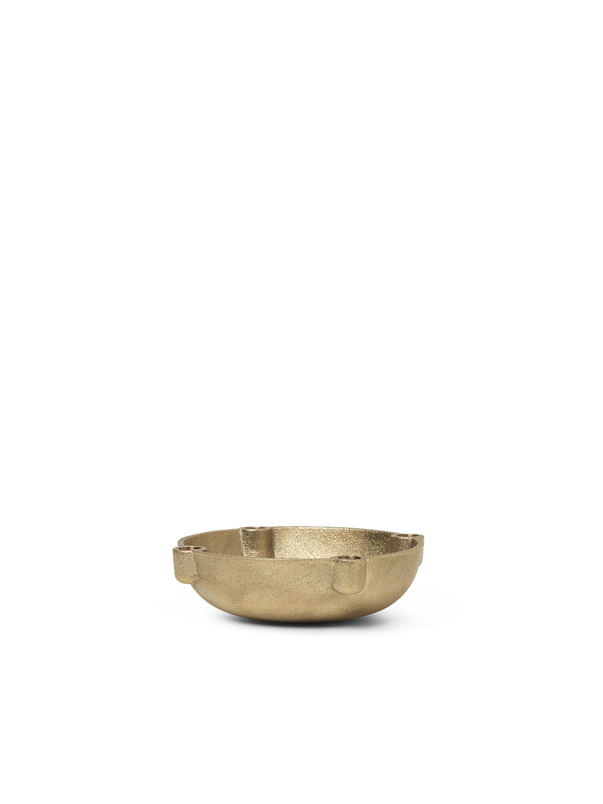 Portavelas Bowl · Ferm Living · Small · Brass