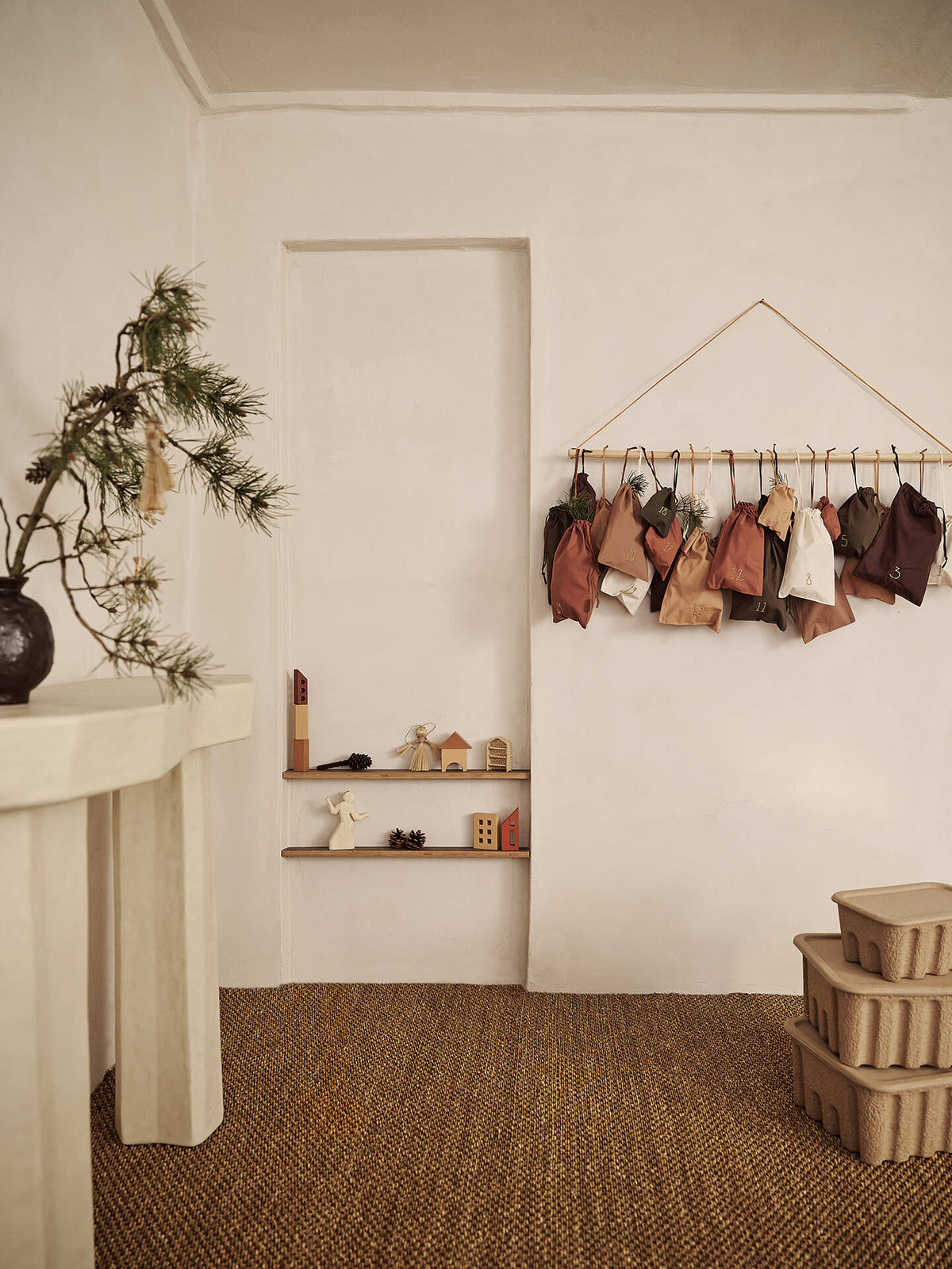 Calendario de Adviento Christmas Countdown · Ferm Living · ambiente