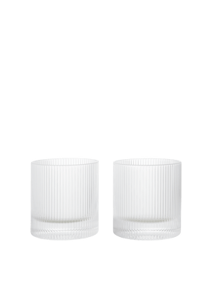 Vasos Ripple Tumbler de Ferm Living