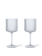 Copas de vino tinto Ripple de Ferm Living