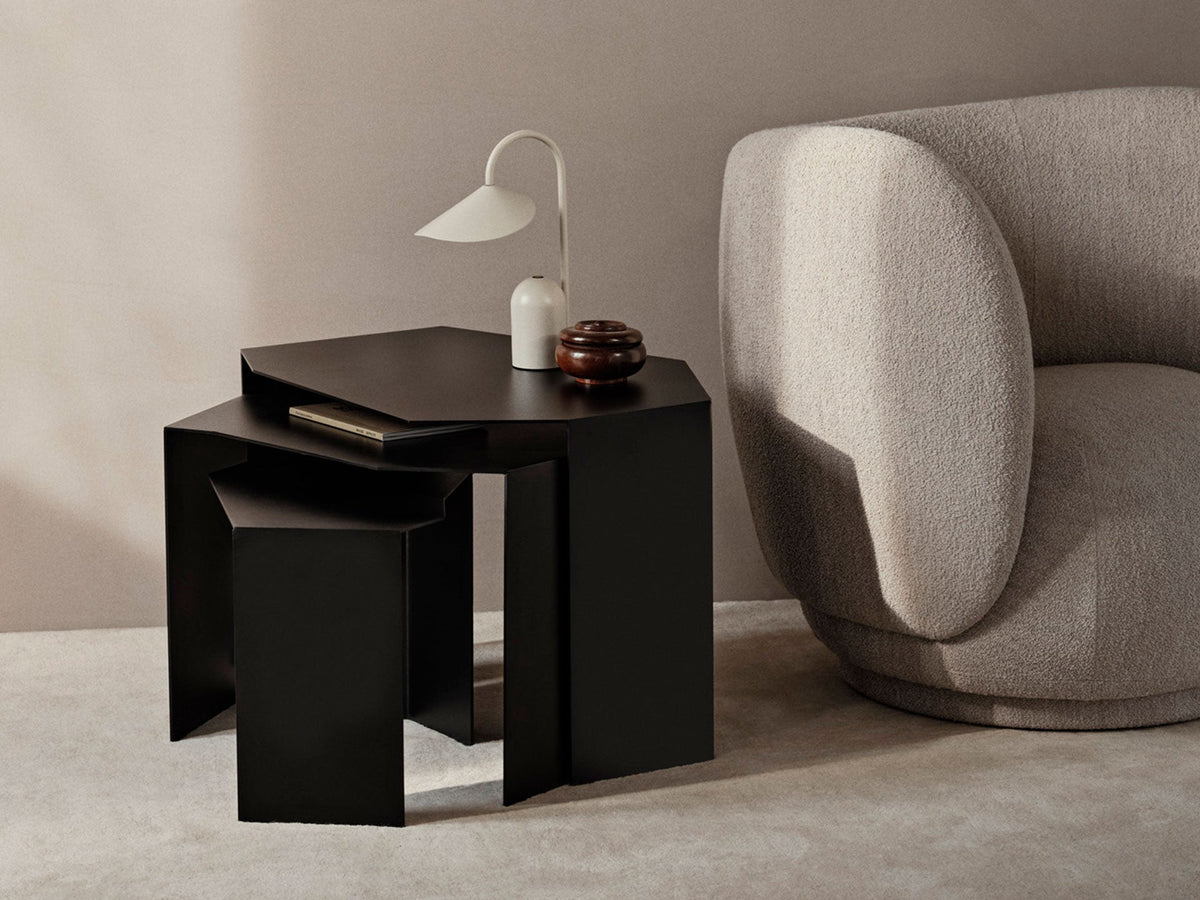 Mesas nido Shard de Ferm Living