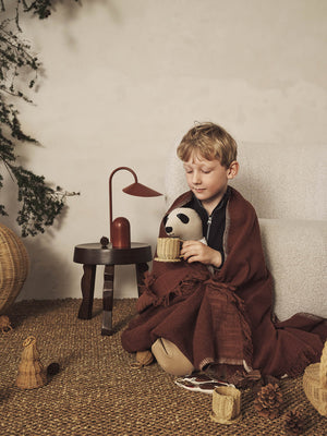 Juego de té de ratán Rattan de Ferm Living