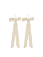 Lazos decorativos Bow · Ferm Living · Small · Set of 2 · Natural