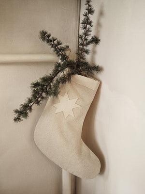 Calcetín de Navidad Vela · Ferm Living · ambiente