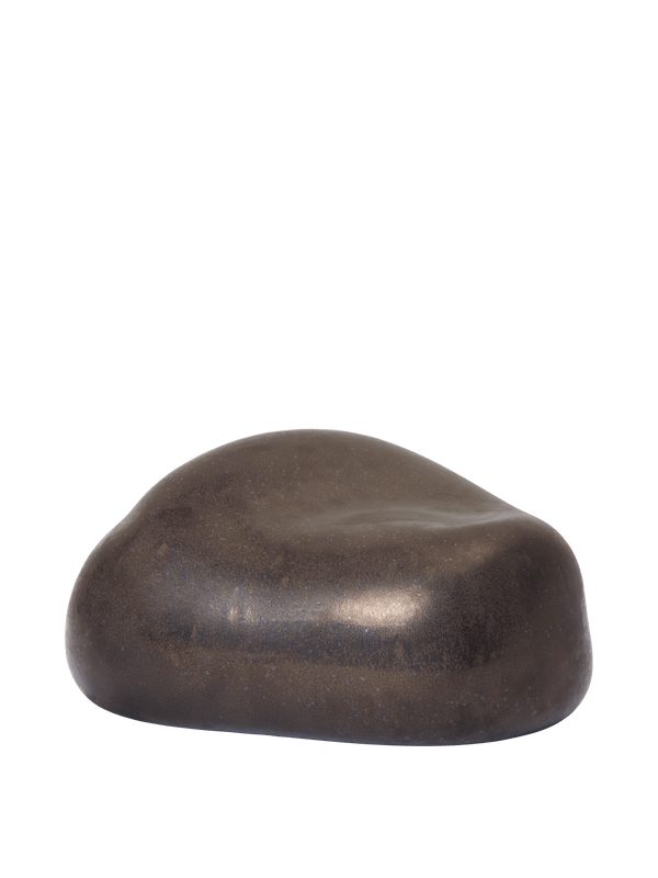 Pieza decorativa Bellure · Ferm Living · Oval Rustic Bronze