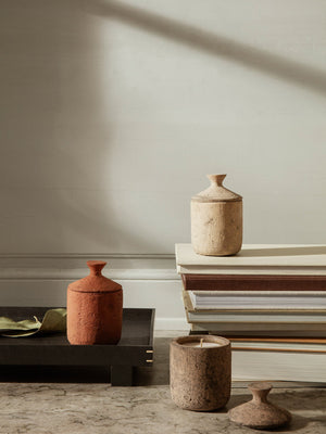 Duftkerze Ura gebrannte Siena · Ferm Living