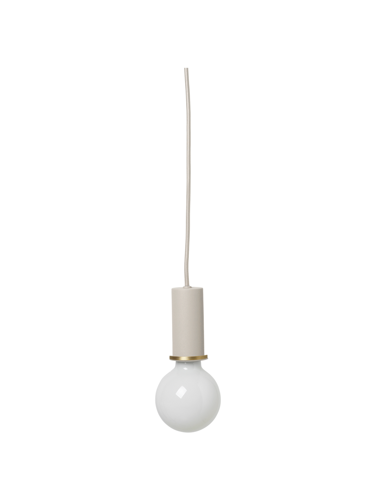 Portalámparas colgante bajo Socket de Ferm Living