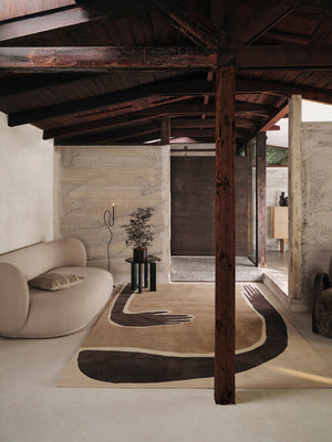 Alfombra tufting Pose de Ferm Living
