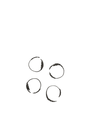 Servilleteros Holly Leaf · Ferm Living · Black Brass