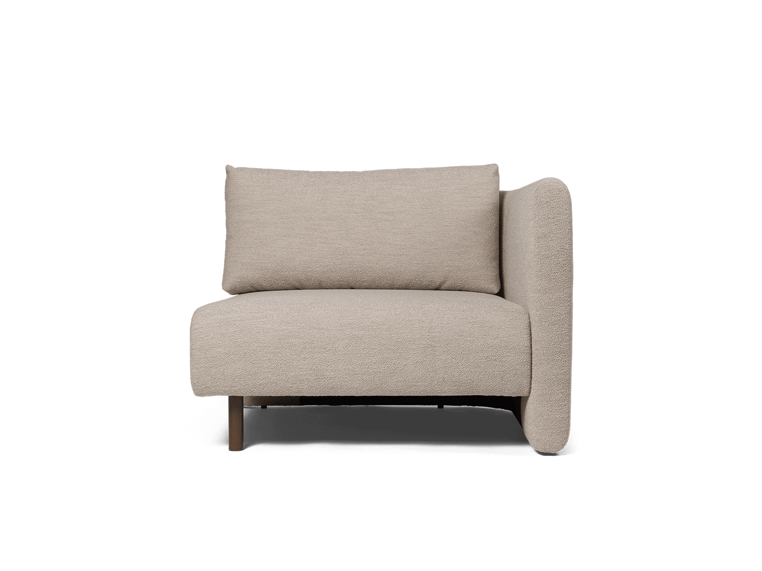Módulo sofá Dase reposabrazos derecho Soft Bouclé · Ferm Living