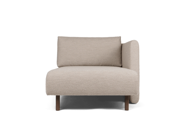 Módulo chaise longue derecho Dase de Ferm Living