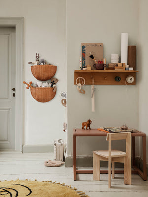 Bolsillos de pared trenzados Braided de Ferm Living