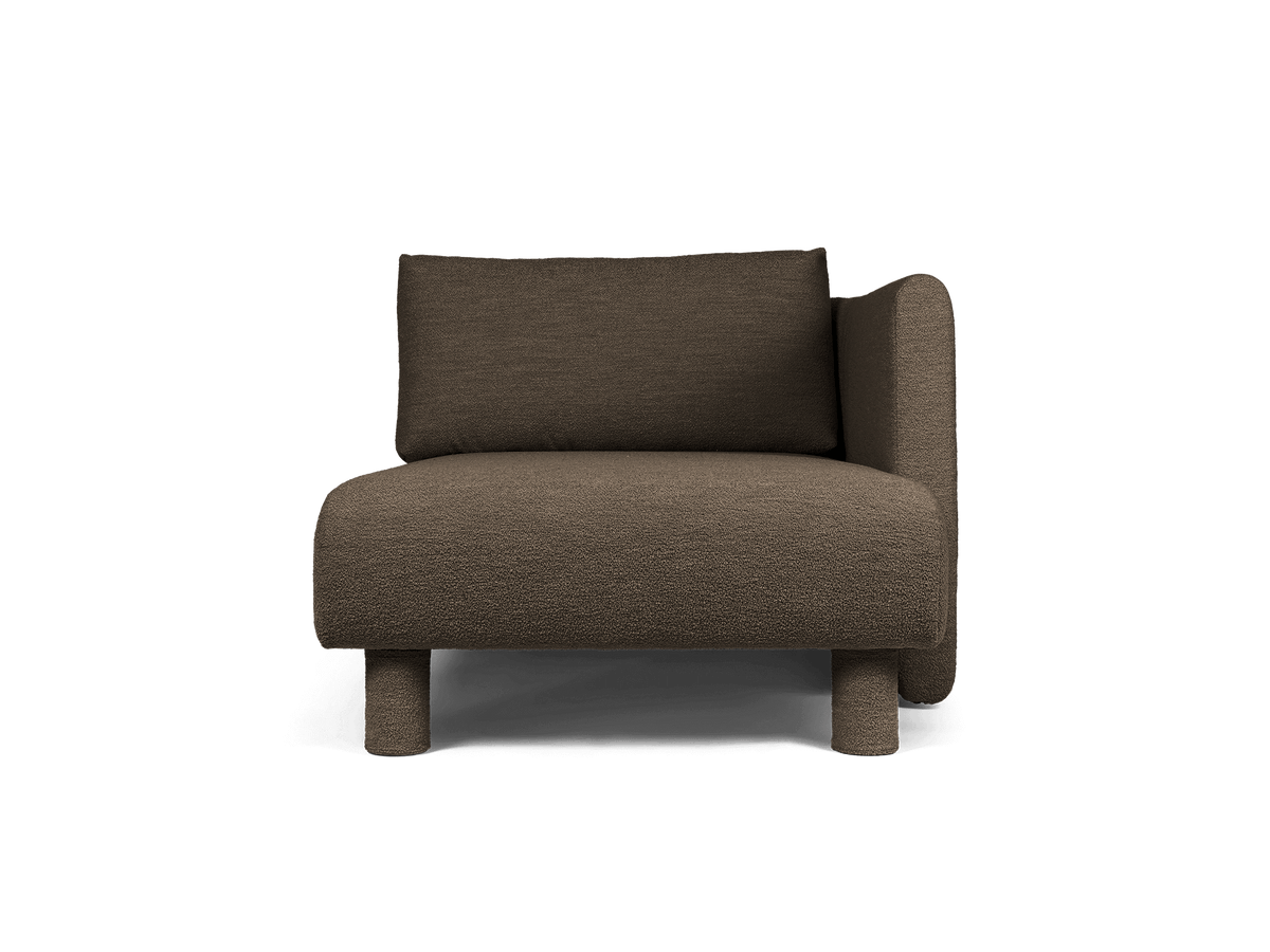 Módulo chaise longue derecho Dase de Ferm Living