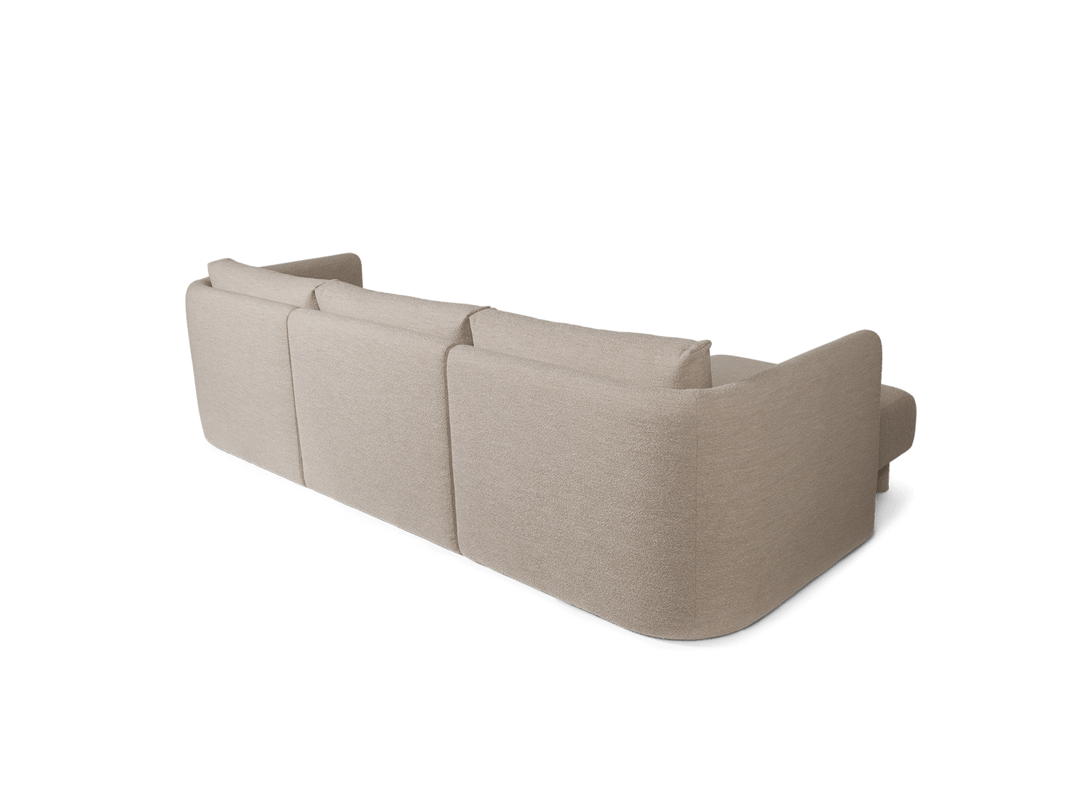 Módulo sofá Dase chaise longue izquierda Soft Bouclé · Ferm Living