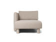 Módulo sofá Dase chaise longue izquierda Soft Bouclé · Ferm Living