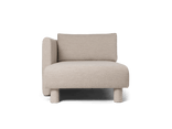 Módulo sofá Dase chaise longue izquierda Soft Bouclé · Ferm Living