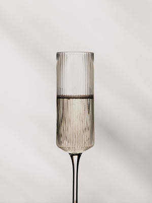 Copas de champán Ripple de Ferm Living