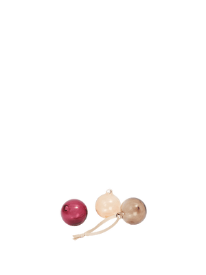 Bolas de cristal Glass · Ferm Living · Small Roseate Translucent