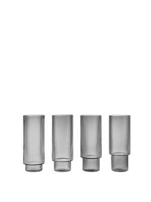 Vasos altos Ripple de Ferm Living