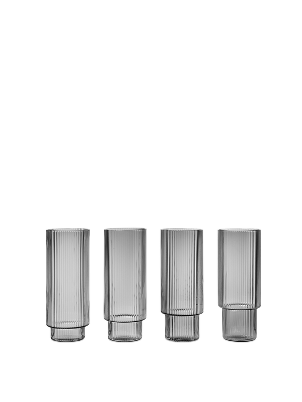 Vasos altos Ripple de Ferm Living