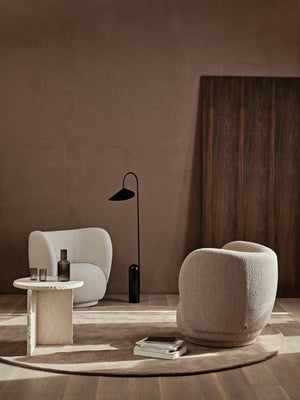 Lámpara de pie Arum negro · Ferm Living
