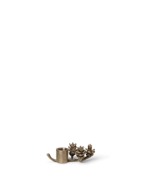Portavelas Forest · Ferm Living · Brass