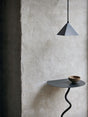 Wall table Curvature black/brass · Ferm Living