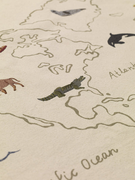 Mapa textil The World de Ferm Living