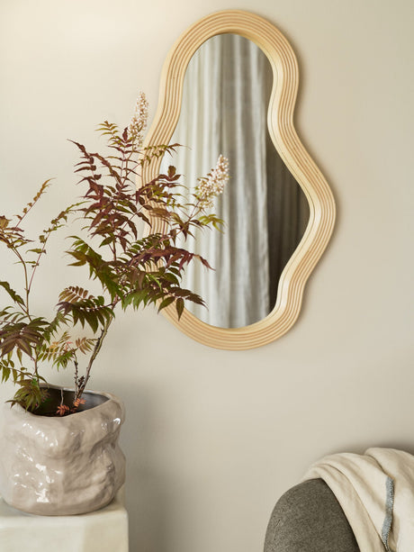 Espejo Pond ratán · Ferm Living